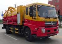 舜德牌SDS5180GQWDF6型清洗吸污車