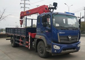 舜德牌SDS5180JSQBJ6型隨車起重運(yùn)輸車