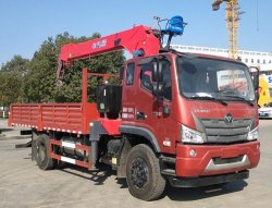 舜德牌SDS5160JSQB6型隨車起重運(yùn)輸車